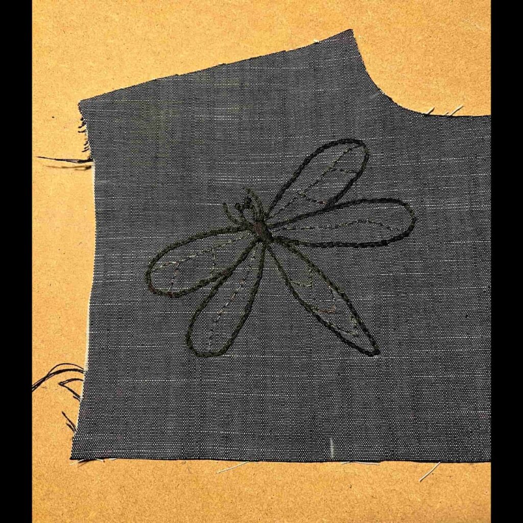 Bærestykket til en cowboykjole